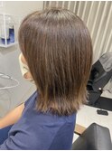結べる長さの外ハネミディ