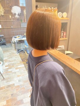 ベランダ(veranda) 内巻きワンレンボブ