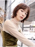 ウルフカット/くびレイヤー/ウェットへア/自由が丘