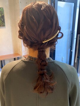 レジュアル(RESSUAL) イヤリングカラー　ボブ　大人かわいい　フェザーバング