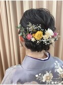 『ヘアセット/成人式/卒業式/着物』