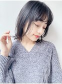 地毛カラー/シースルーボブ♪［髪質改善/池袋&目白&大塚］