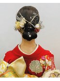 成人式ヘアセット☆振袖ヘア