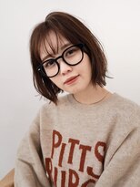 ボブパーマ　ゆるめパーマ
