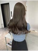 透け感カラー