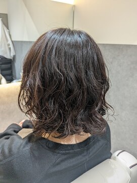 ナカドット エマノン 池袋(__naka.__ EMANON) 30代/40代/50代/酸性デジタルパーマ/ブラウンヘア/池袋