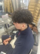 リプレイ 草津店(RIPLAY)&nbsp;ニュアンスパーマ/韓国マッシュ/スパイキーショート/MEN'S