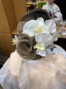 ヘアーウォーク パーティ和装ヘアセット