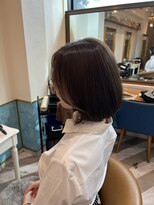 ロンドアベニール 北千住(Lond avenir)&nbsp;イメチェン外ハネボブ美髪ワイドバング顔周りレイヤーカット