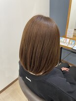 ルル 宇都宮(Loulou) ブリーチなしダブルカラー☆ミルクティベージュ