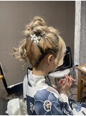 ☆夏祭りヘアセット☆