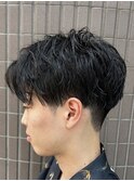 ニュアンスパーマ/ベリーショート/韓国マッシュ/松戸駅/men's