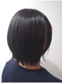 小顔外ハネレイヤーボブ