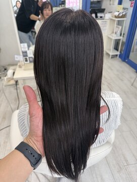 アルターシェリー(aL-ter che'rie) /くびれヘア/アプリコットオレンジ/夏/ハイライトカラー　新籾