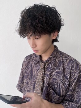 エテレ(etele)の写真/メンズからの人気上昇中♪炭酸スパで頭皮からスッキリ！再現性の高いカットで清潔感ある好印象Styleに◎