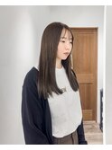 ロング / ブリーチ無しラベンダーアッシュ