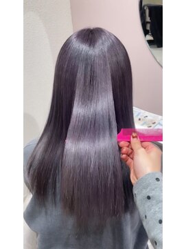 ヴォーグ 大曽根店(VOGUE) 髪質改善ラベンダーカラー【大曽根/髪質改善/縮毛矯正/カラー