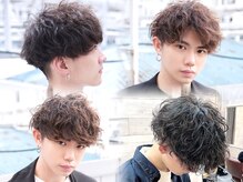 メンズ層にも支持☆定番からトレンドパーマまで幅広く対応◎