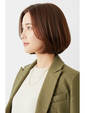 レウナ 外苑前(Reuna) 【30代40代50代】毛先ワンカールボブ