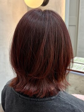 大人ガーリー/ミニボブレイヤー/ミディアムレイヤーカット