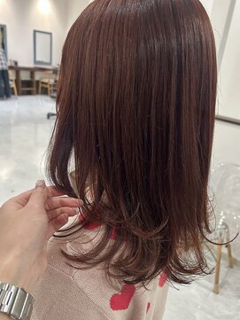 ツヤツヤお肌馴染み◎ピンクブラウン