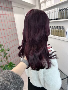 ペレ 渋谷(PELE) ミディアムヘア/暗めカラー/グランマッシュ/渋谷