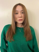 ランプ 代官山(the lamp)&nbsp;透明感アッシュベージュ髪質改善ストレートレイヤースタイル