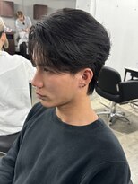 ピア ヤクイン(Pia Yakuin)&nbsp;ニュアンスパーマ/センターパート/メンズパーマ