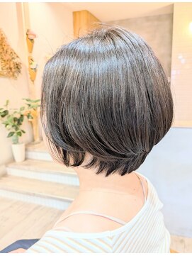 ヘアサロン アンフェール(Hair Salon Amfaire) 小林/くせをいかした柔らかショートボブ