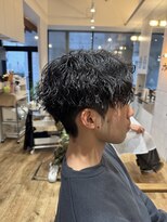 アメラボ 平針店(AmeLab) 【縦落ちツイストスパイラル/刈り上げ】山本凌也