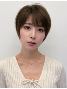 ルージュシー(RU10C) 丸みショートボブ/レイヤーショートボブ/ハンサムショート