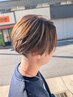 【朝のセット5分短縮】メンズカット+自然な髪質改善ストレート￥27610→