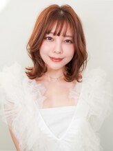 ラフィス ヘアー ハーバー 横浜店(La fith hair Harbor)&nbsp;【La fith】ゆるふわボブ×シースルーバング×ダブルカラー
