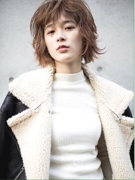 グルグル 本八幡店(GULGUL) シアーカラー ふんわりカール外ハネボブヘア 本八幡