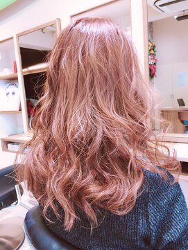アウラニヘアーリゾート(AULANI Hair Resort) ふんわり春色カラー[日野/日野駅/豊田/八王子/立川]