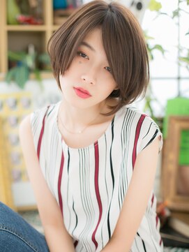 カバーヘア イヴ 戸頭店(COVER HAIR EVE) *EVE戸頭*アシンメトリーで色っぽ大人ボブb!