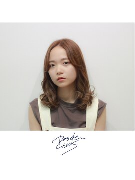 パドトロワ(Pas de trois) 新潟×アッシュベージュ×フェミニン×可愛い