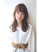 ノーヴェ(Nove)&nbsp;ヘルシーシナモンベージュ×抜け感ウェーブロング