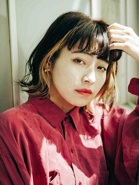 ラタン 松戸東口店(Lattan) インナーカラーボブ