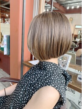 ルーファス 恵比寿 渋谷(Ruufus) 白髪ぼかしハイライトグレーベージュ【Ruufus恵比寿渋谷】3156