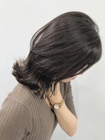 モダンメイド 四条烏丸(modern made)&nbsp;前髪 アンブレラカラー こなれミディ イメチェン ウェーブパーマ