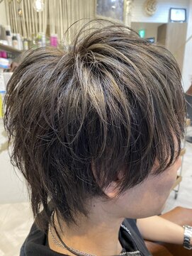 ヘアーサロン キー(Key) メンズハイライト♪アッシュカラーで今どきモテスタイル