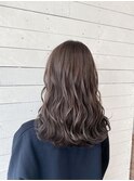 【Demi　hair】くすみアッシュベージュ
