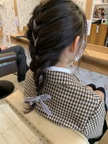 アトリエコパン(atelier copan)&nbsp;リボン編み込み