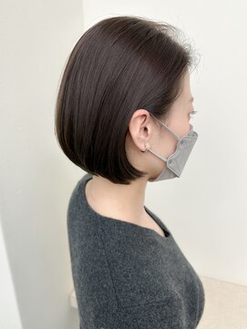 リンクバイアーバン(link by urban.) 【link.】“ぷつっと”切りっぱなしボブ　ミニボブ　小川