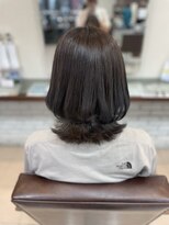 ヘア ルミナス バイ フォルテ(HAIR LUMINAS by FORTE)&nbsp;くびれヘア/グレージュカラー/髪質改善