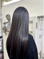 ティーズヘアイナガキイヴピアジェ&nbsp;しなやか_縮毛矯正_ツヤツヤ