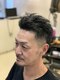 ジジ(ZiZi)の写真/<理容室>眉カットやシェービングでお顔の印象は変わる！好印象な清潔感ある好感度UPのスタイルに♪