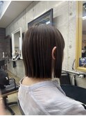 アッシュグレージュハイライト