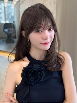 シーシンジュク 新宿南口(Sea shinjuku) 大人ガーリー×ダークアッシュ[似合わせカット/ミディアム]